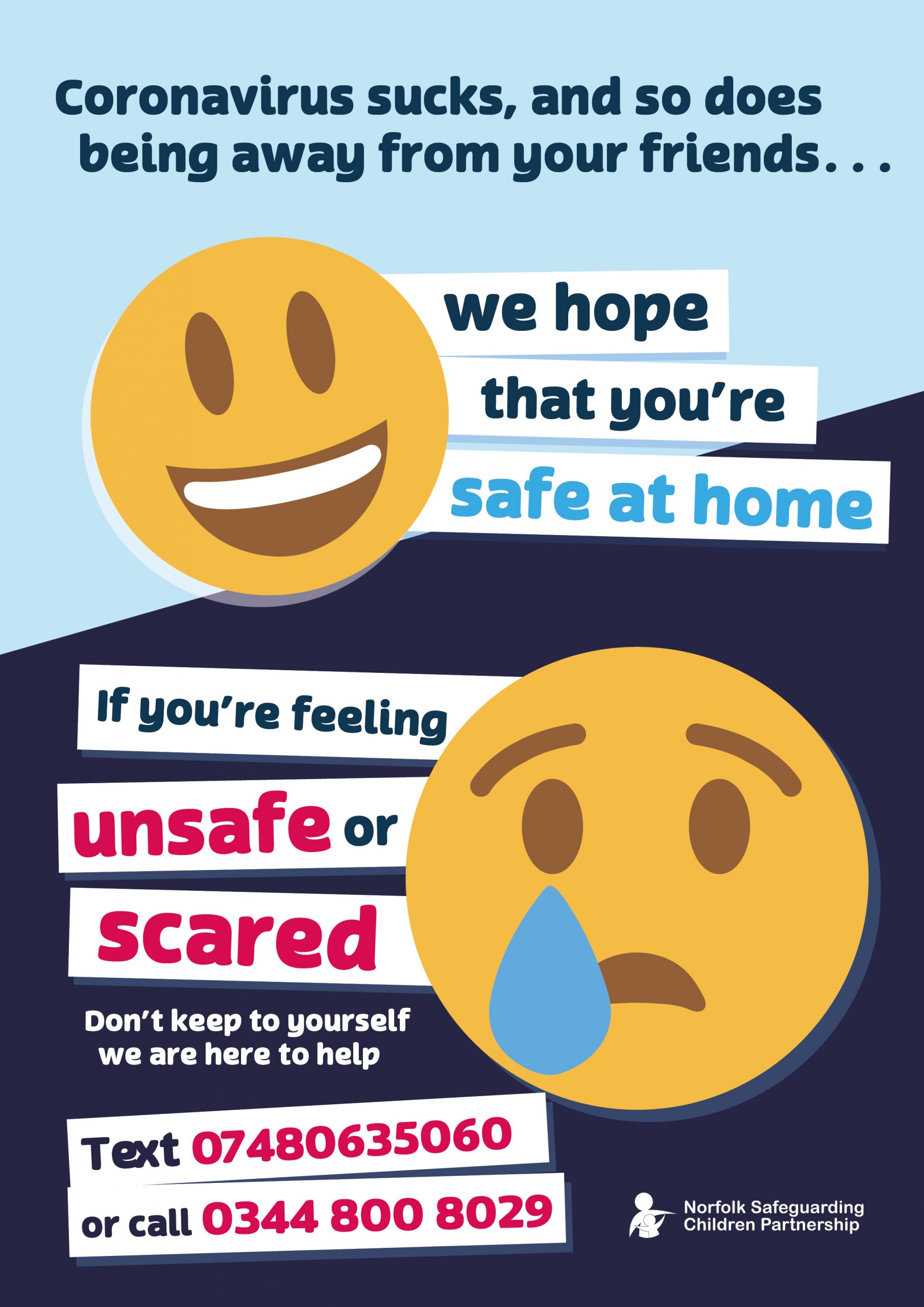 We hope that you’re safe at home…..
